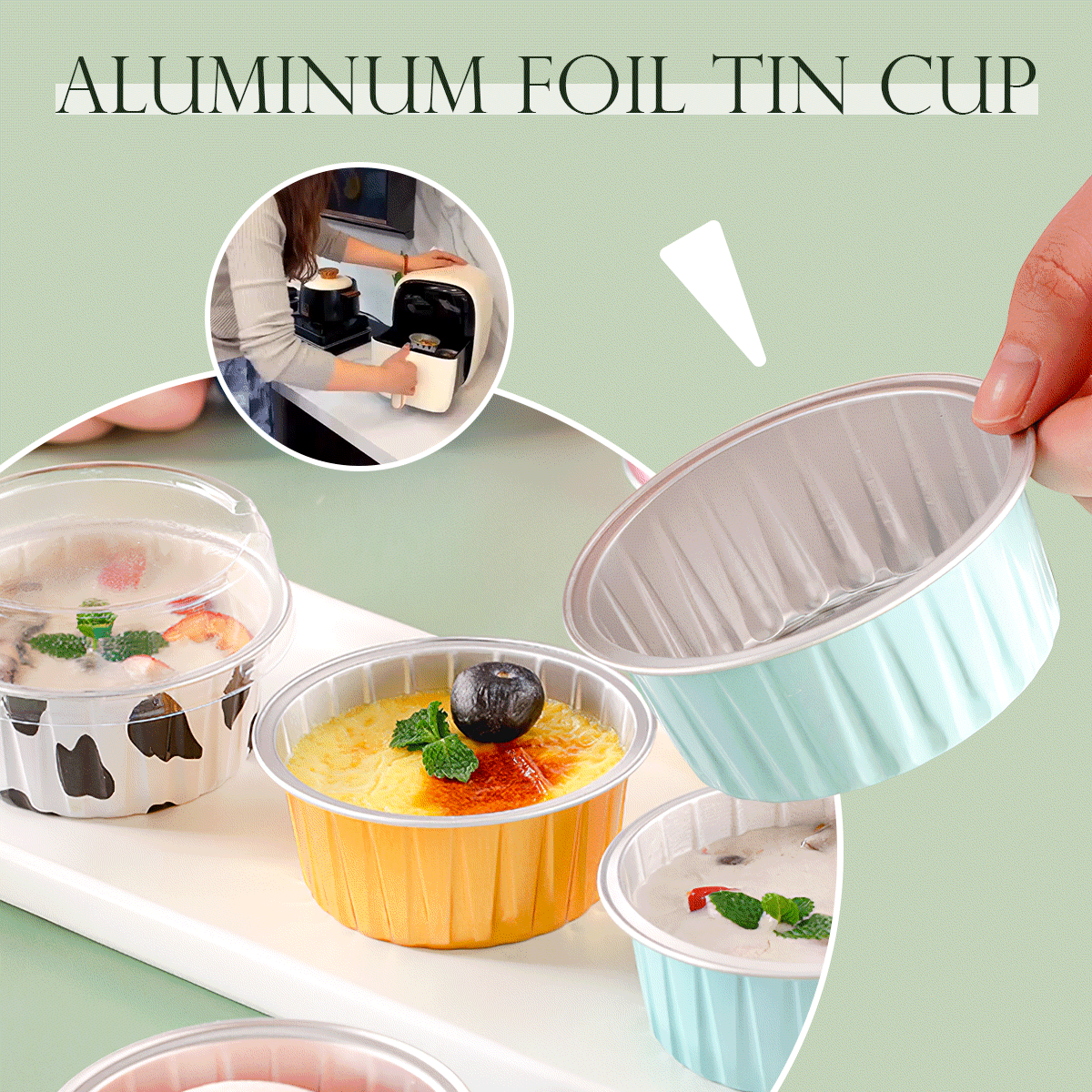 Aluminum Foil Tin Cup