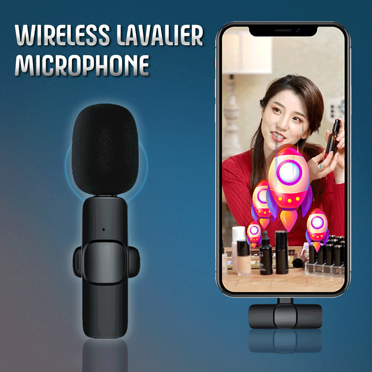 New Wireless Lavalier Microphone