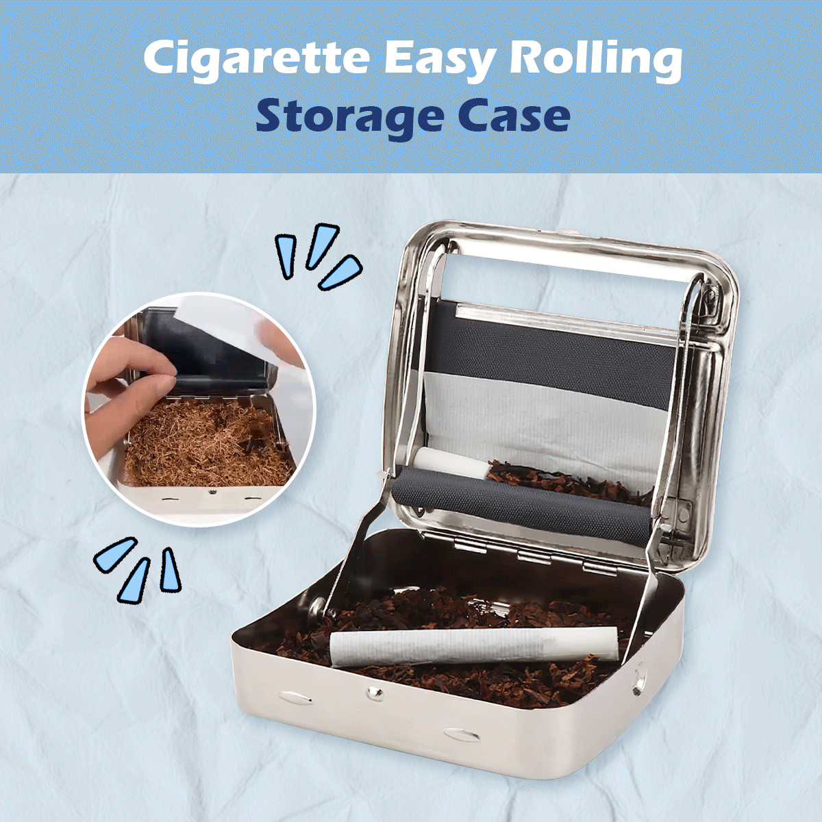 Cigarette Easy Rolling Storage Case