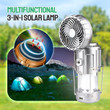 Multifunctional 3-in-1 Solar Lamp