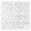 Spirograph Interlocking Gears & Wheels Geometric Drawing Ruler Set