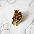 New Otters Holding Hands Enamel Lapel Pin Badge Pins Hats Clothes Jewelry Accessories