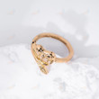 Gold Color Sloth Ring