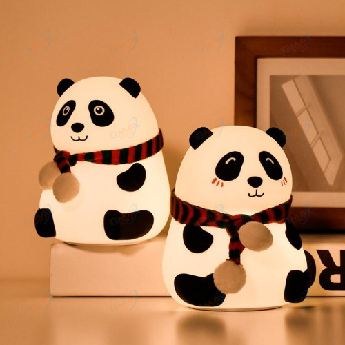 Panda LED Night Light Touch Sensor Colorful Bedroom