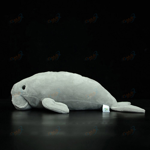 Cute Dugong Dugon Soft Stuffed Plush Toys Manatee Doll Simulation Cuddly Ocean Animals Model Kids Gift