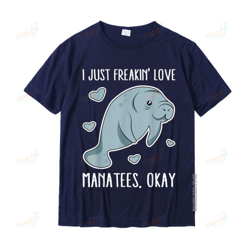 Love Manatees Unique Funny Manatee Lovers Gift T-Shirt