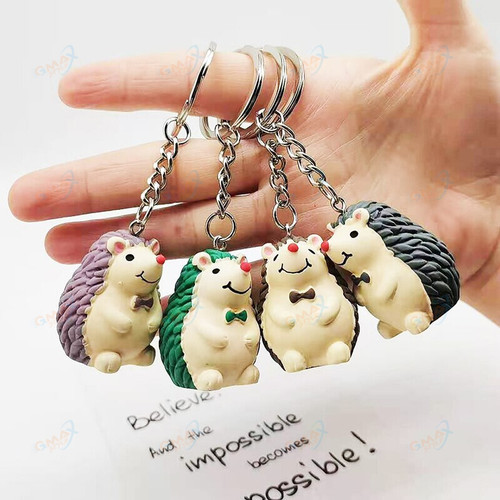 Cute Hedgehog Baby keychain jewelry