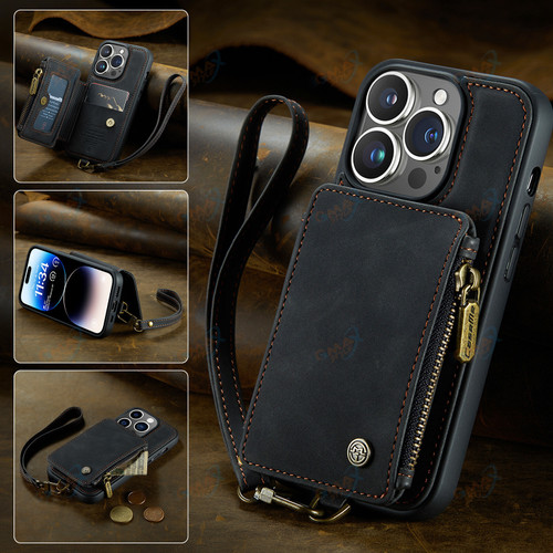PU Leather Wallet Case for iPhone