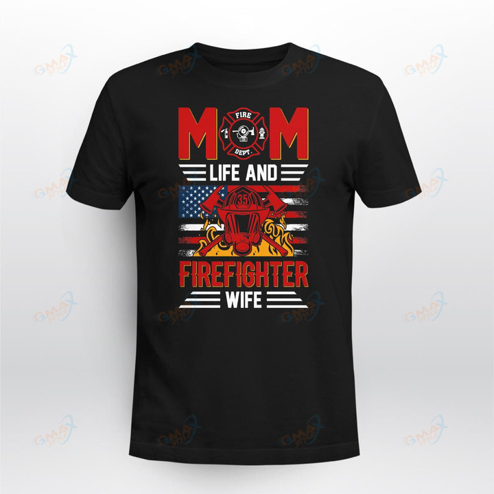 Mom life and firefighter wife