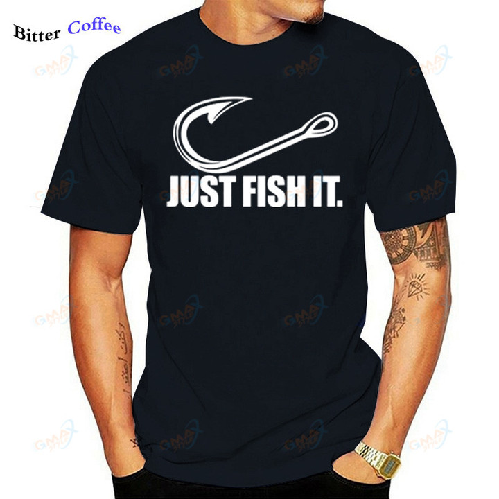 Funny Fishing Tee Shirt Men Summer T-shirts