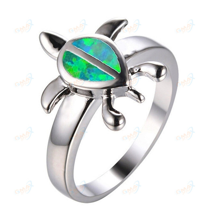 Turtle Female Ring for Women Jewelry