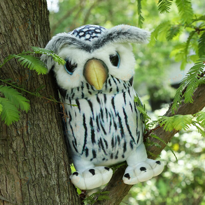 Owl Plush Toys Kawaii Lifelike Bird Plush Dolls