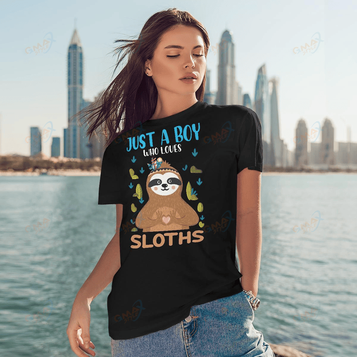 JUST A BOY WHO LOVES SLOTHS