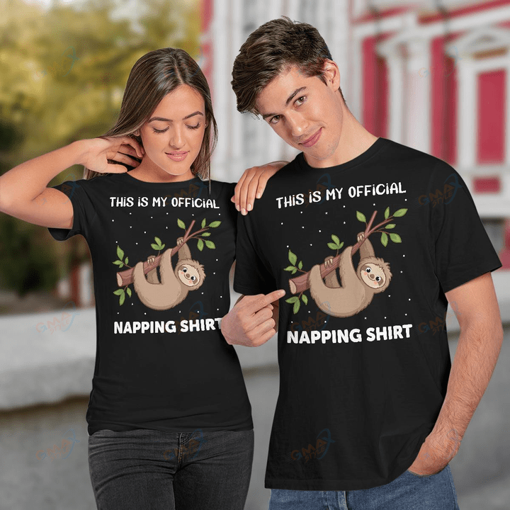 THIS IS MY OFFICIAL NAPPING SHIRT