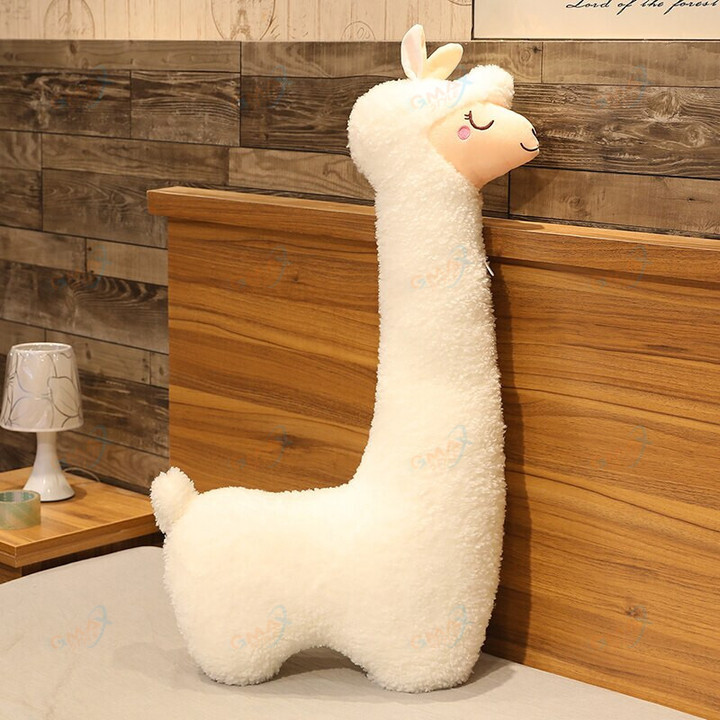 Lovely Big Alpaca Plush Toy Alpaca Soft Stuffed Cute Alpacasso Sheep Llama Animal Dolls Pillow for Kids Girl Gift