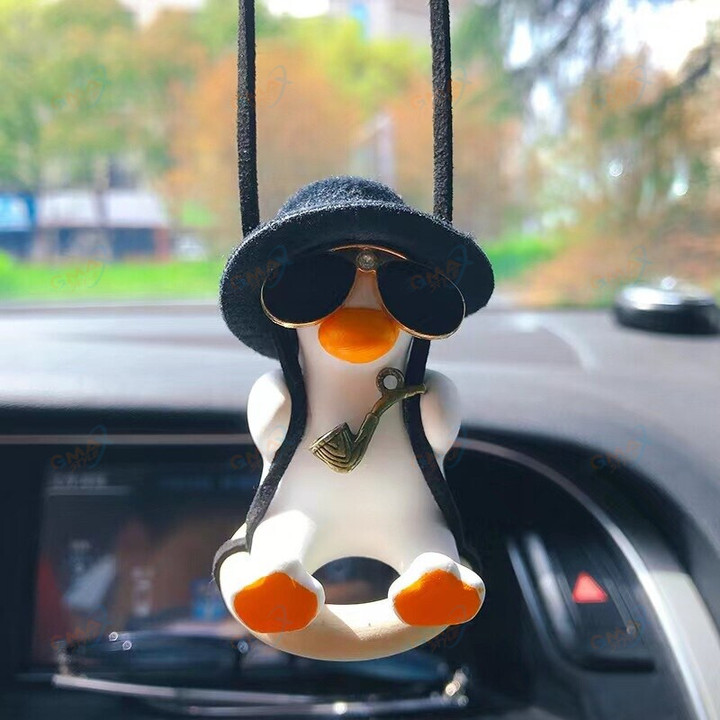 Hand-made cute duckling car hanging decoratio new utomobile pendant decoration duck
