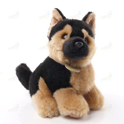 lovely cartoon dog plush toy simulation German Shepherd dog 20cm soft doll kids toy birthday gift
