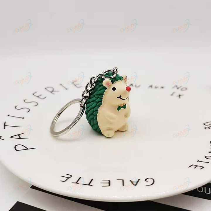 Cute Hedgehog Baby keychain jewelry