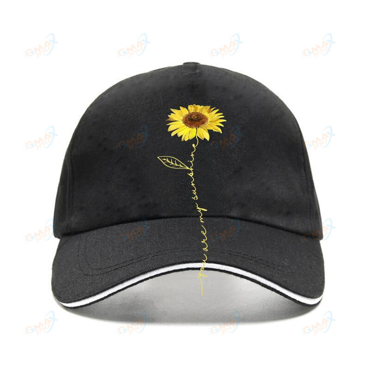 Fashion Men Bill Hat You Are My Sunshine Hippie Sunflower Hat Gifts For Women