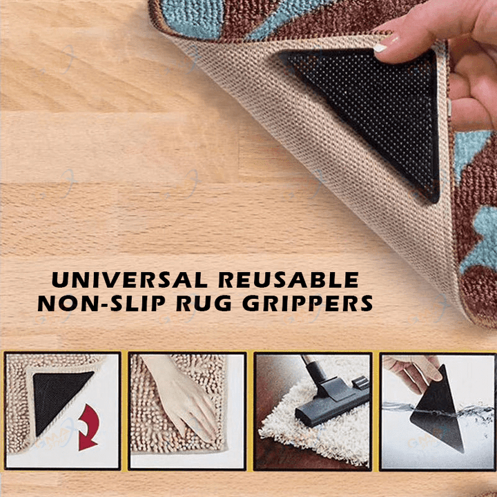 Universal Reusable Non-Slip Rug Grippers