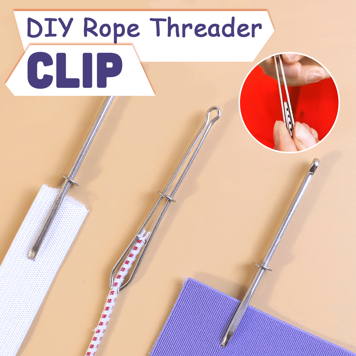 DIY Rope Threader Clip