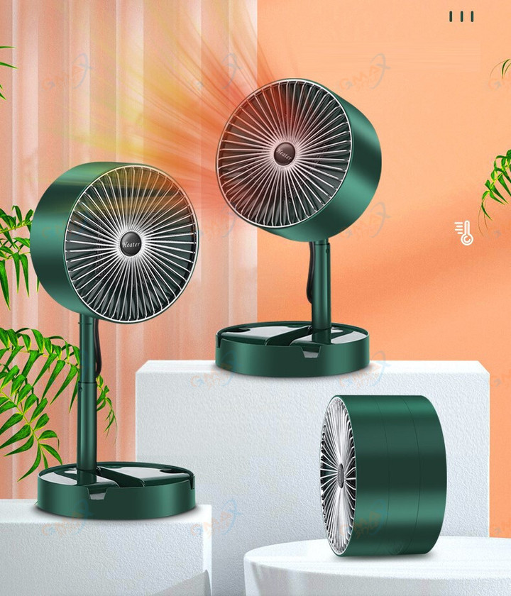 Desktop USB Foldable Silent Electric Fan Heater