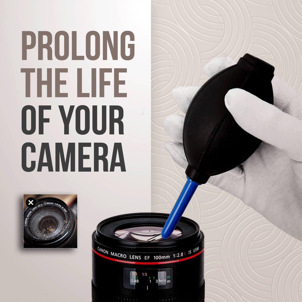 Camera Cleaning Kit Suit Dust Cleaner
