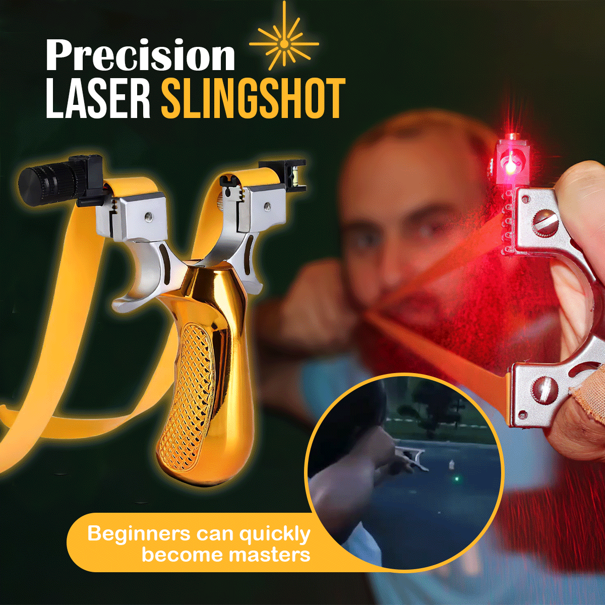 Precision Laser Slingshot