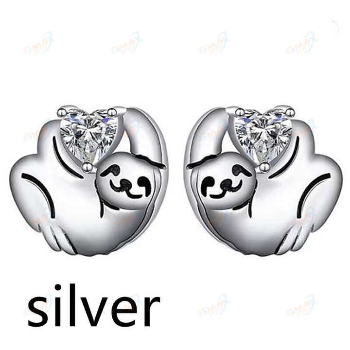 Sloth Earrings Engagement Earrings for Women Animal Jewelry