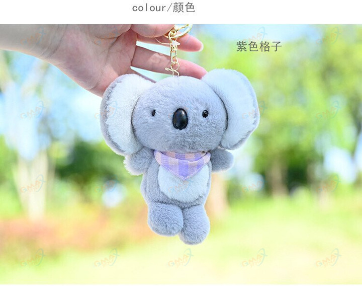 upscale Creative cute exquisite Scented new koala pendant keychain lifelike fashione birthday gift