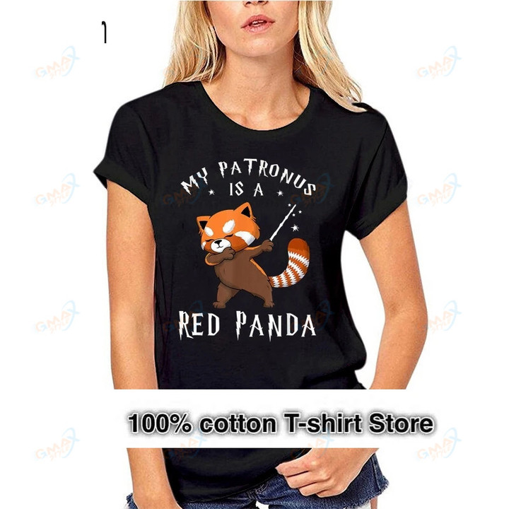 New My Patronus Is A Red Panda Shirt Gift For Panda Lover Gift T-Shirt