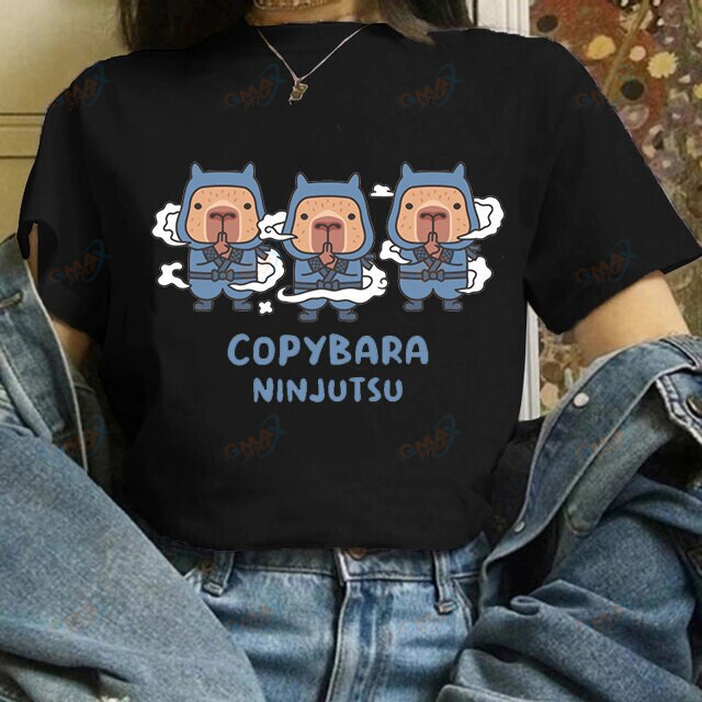 Women Capybara T Shirt