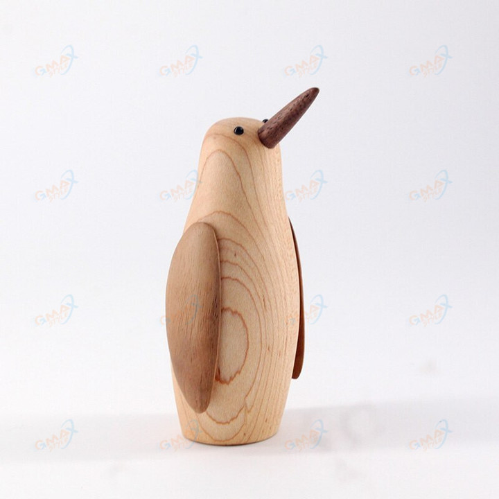 wood penguin ornaments American