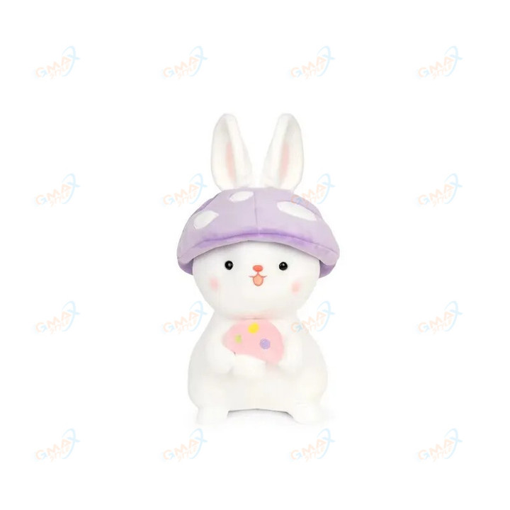 23cm/35cm Cute Cartoon Mushroom Rabbit Kawaii Plush Toys