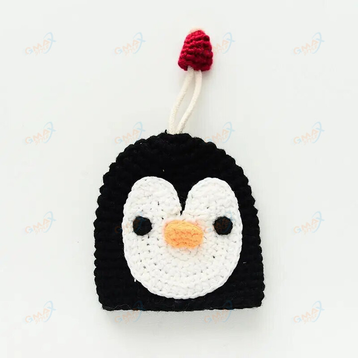 Cute Bee Penguin Hedgehog Keychains For Car Keys Accessories