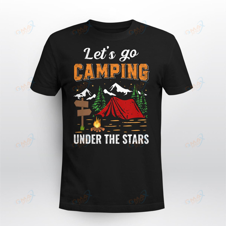 LET'S GO CAMPING UNDER THE STARS