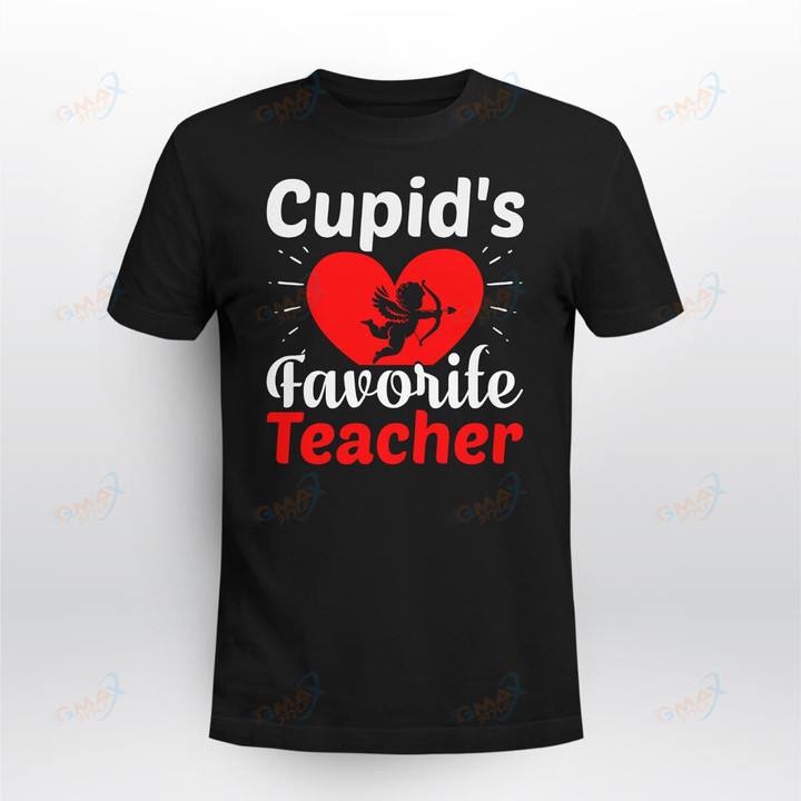 Cupids-favorite-teacher-Valentine-T-Shirt