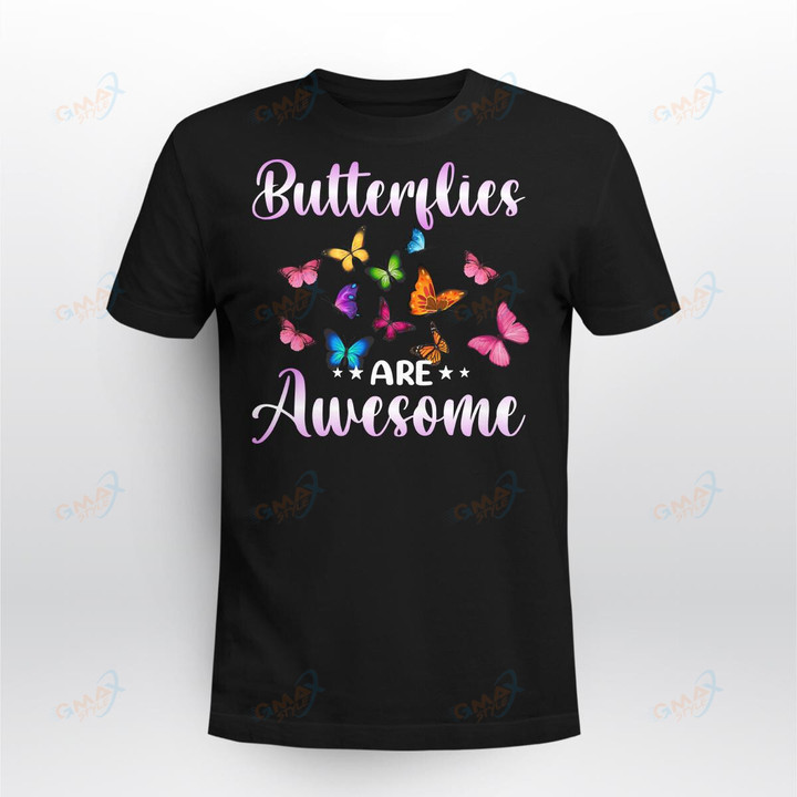 Butterflies-are-awesome-T-Shirt