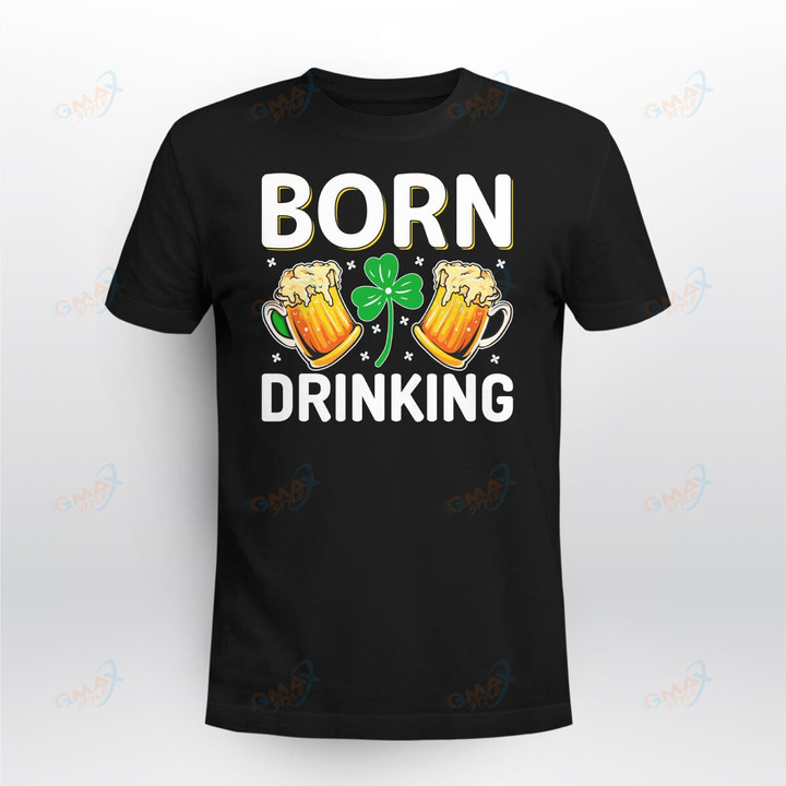 Born-drinking-St-Patricks-Day