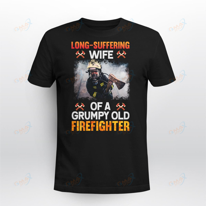 Long-suffering wife of a grumpy old firefighter