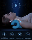 Neck Shoulder Stretcher Relaxer Chiropractic Traction Pillow for Pain Relief Worldwide