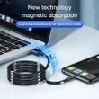 Magnetic Charging Cable Anti Tangle USB Cable Worldwide