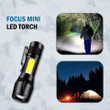 Focus Mini Led Flashlight Torch Lamp