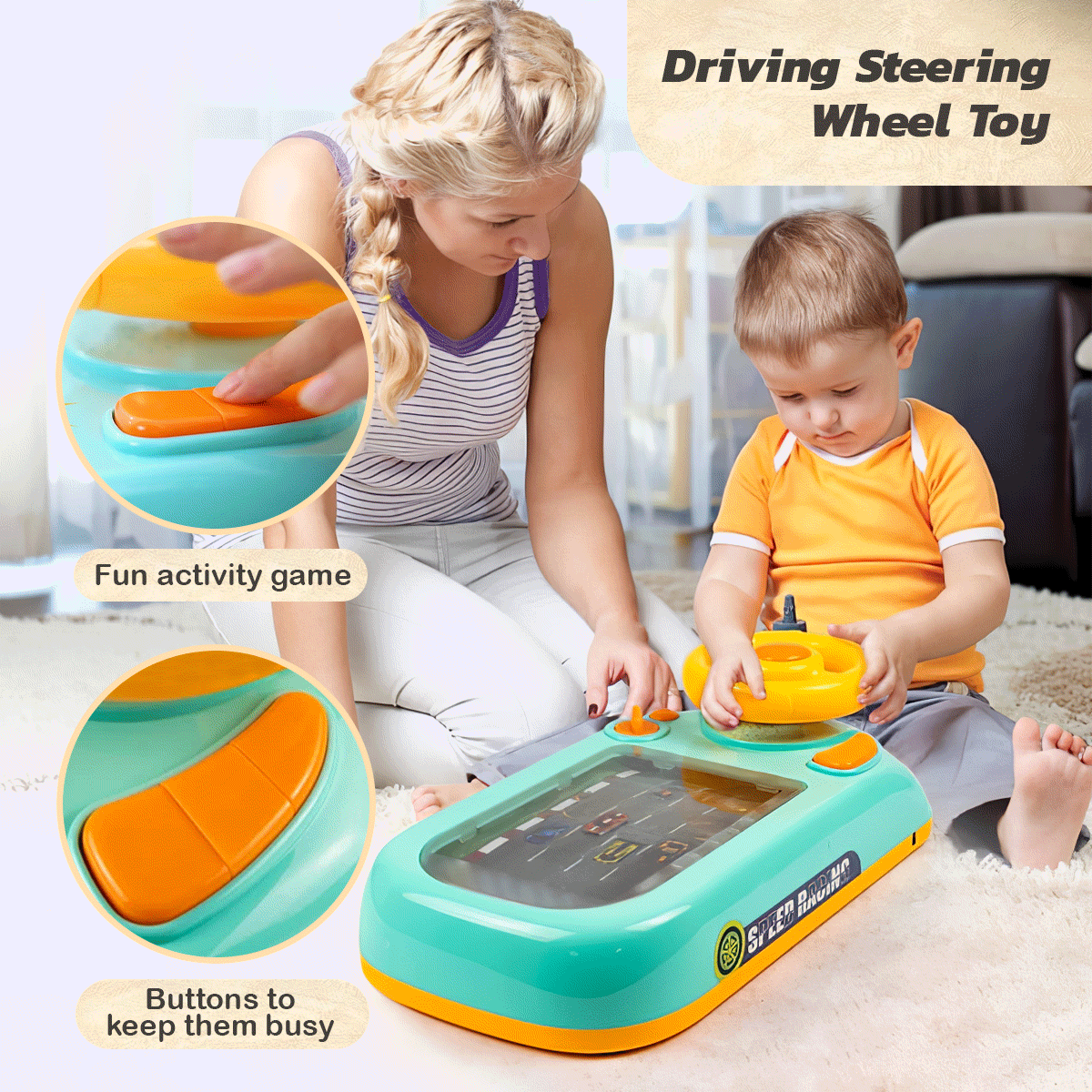 Driving Steering Wheel Toy