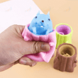 Cute Squirrel Cup Decompression Retractable Toy