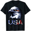 USA Patriotic Eagle Head 4th of July Independence Day T-Shirt