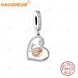 Cute Sloth Heart Pendant Necklace Jewellery
