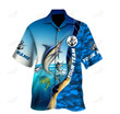 Fishing 3d Print Hawaii Shirt Men Casual Beach Shirts