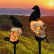 Solar Skull Raven Halloween Light