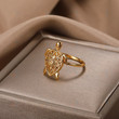 Cute Turtle Ring For Women Fashion Retro